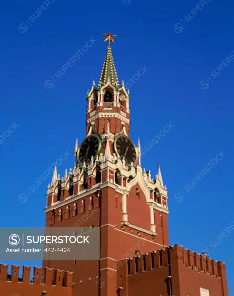 Spasskaya Tower, Kremlin, Moscow, Russia