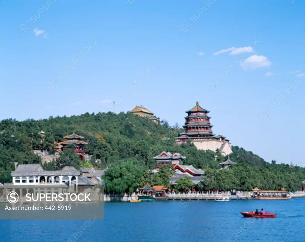 Marble Boat on Kunming Lake, Summer Palace, Beijing, China