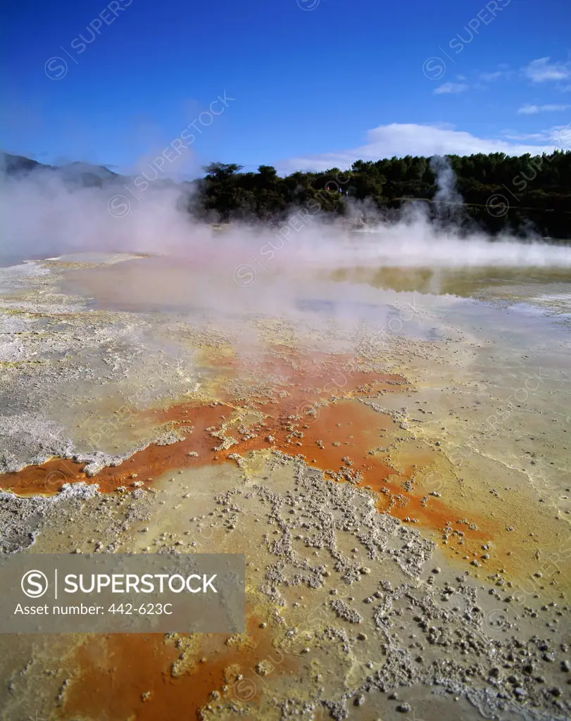 Champagne Pool, Waiotapu Thermal Park, Rotorua, North Island, New Zealand