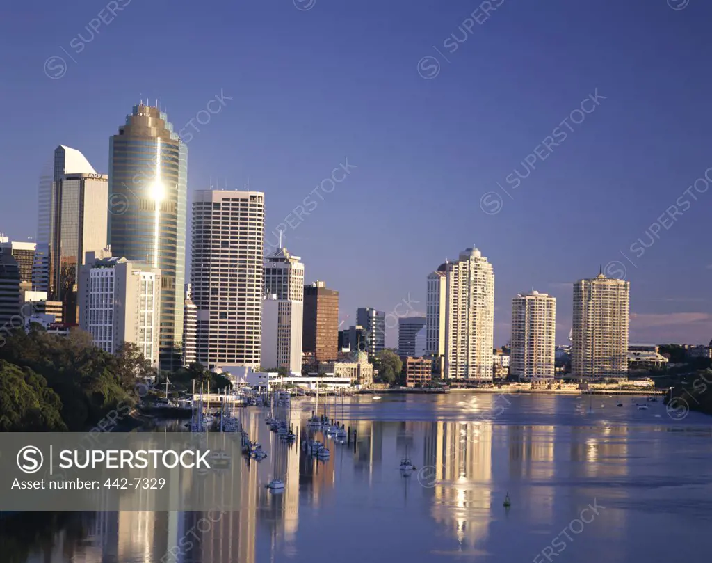 Skyscrapers in a city, Brisbane, Australia