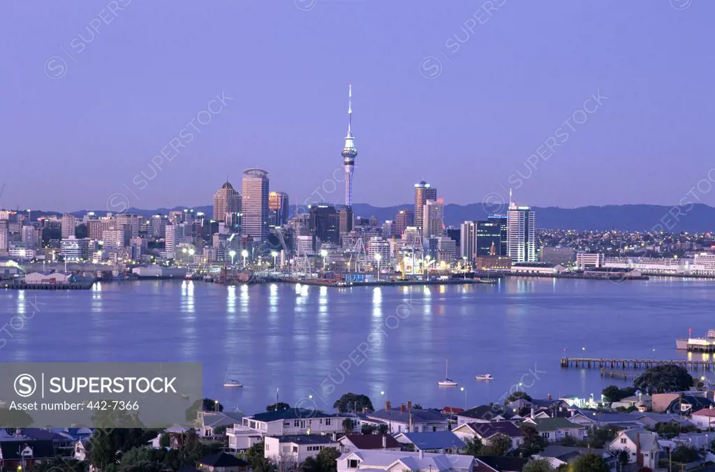 City Skyline, Auckland, North Island, New Zealand
