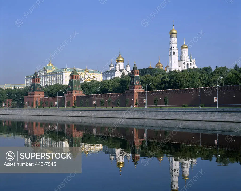 Kremlin on the Moscow River, Moscow, Russia