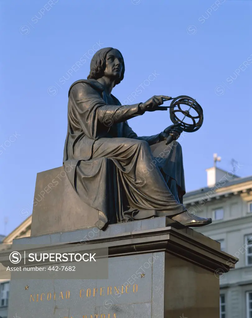 Nicolaus Copernicus Statue, Warsaw, Poland