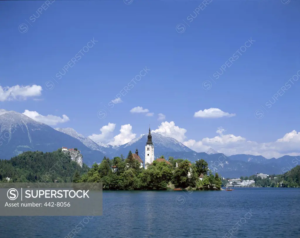 Church of the Assumption, Lake Bled, Bled, Slovenia