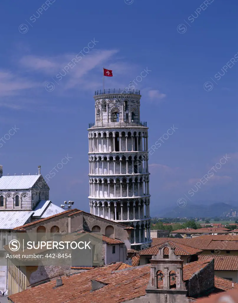 High section view of a tower, Leaning Tower, Pisa, Italy