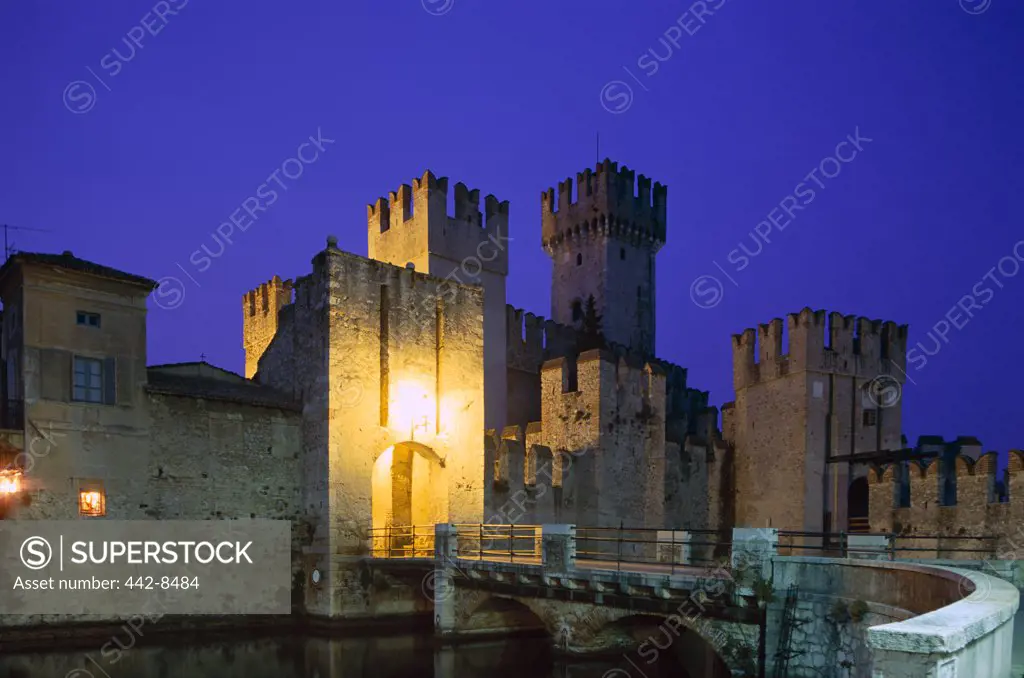 Rocca Scaligera Castle, Lake Garda, Sirmione, Lombardy, Italy