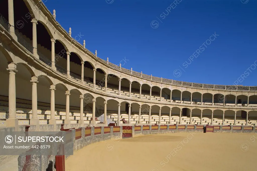 Bullring, Plaza de Toros, Ronda, Andalusia, Spain