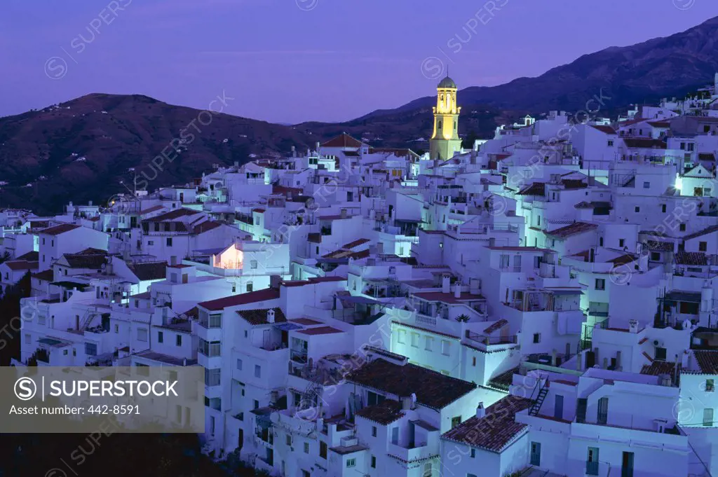 White Villages, Competa, Andalusia, Spain