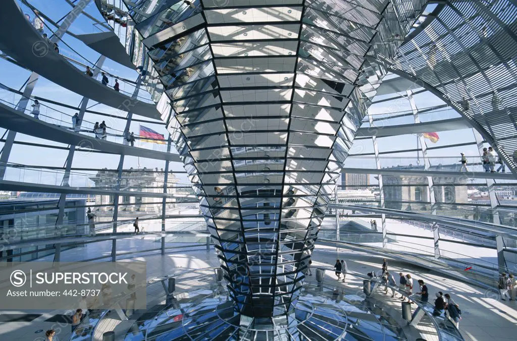 Dome, Reichstag, Parliament Building, Berlin, Germany
