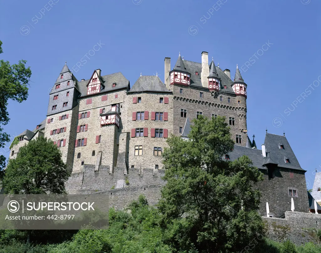 Eltz Castle (Burg Eltz), Eltz, Mosel Valley, Rhineland, Germany