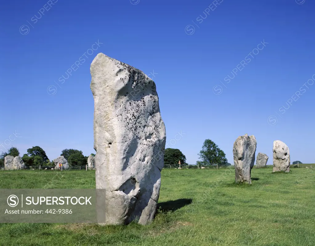 Stone Circle, Avebury, Wiltshire, England