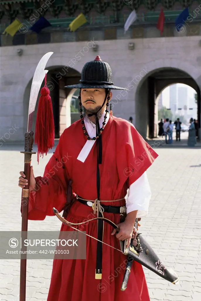 Royal Guard Gyeongbokgung Palace Seoul, South Korea