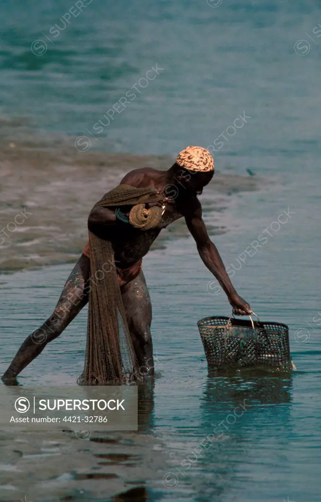 Gambia Native Fisherman, Gambia