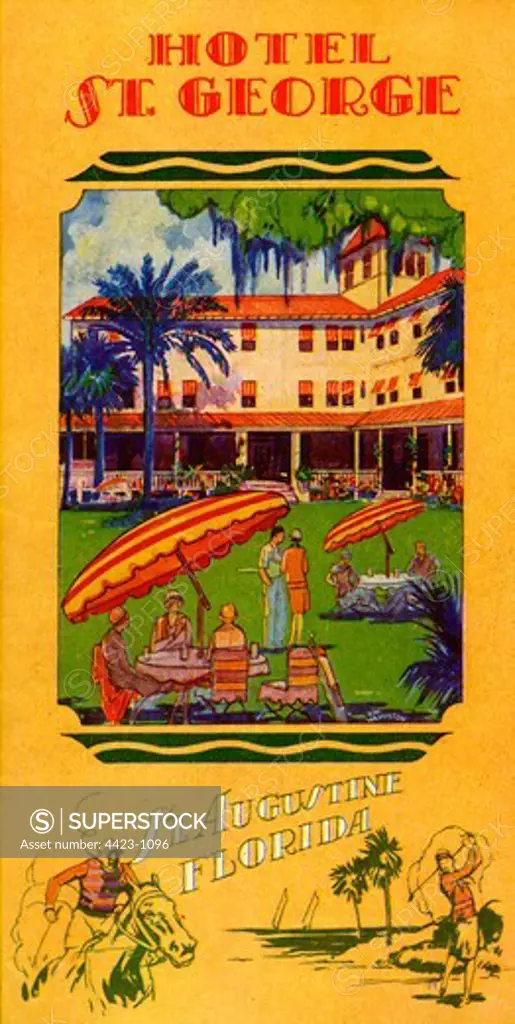 Brochure from 1927 for Hotel St. George.