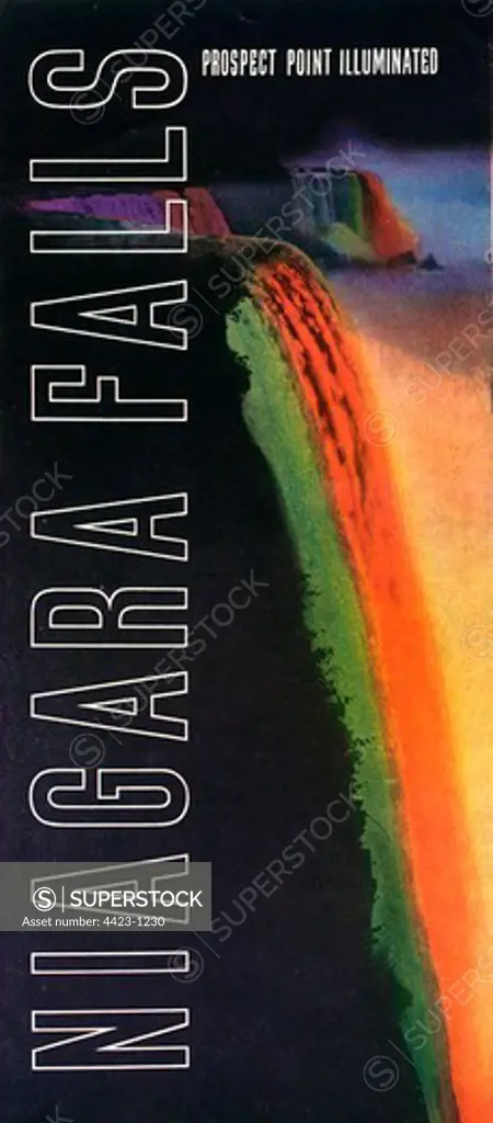 Brochure from 1939 for Niagra Falls.