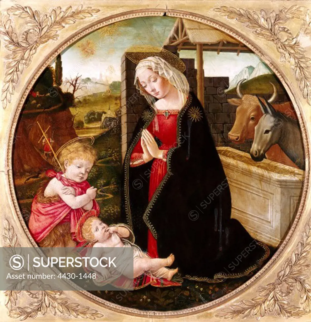 fine arts, religious art, Jesus Christ, ""Geburt Christi"" (The Nativity), painting, Master of the Female Half-Lengths, circa 1530/1540, panel, oil on panel, Maison de l'oeuvre, Notre Dame, Paris,