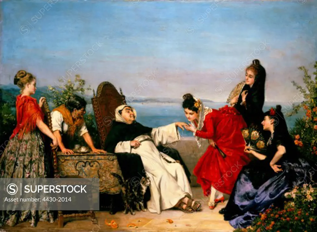 fine arts, Palliere, Louis Leon (1787 - 1820), painting, ""Rio de Janeiro"", oil on canvas,