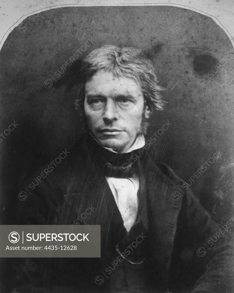 FARADAY, Michael (1791-1867). British chemist and physicist.