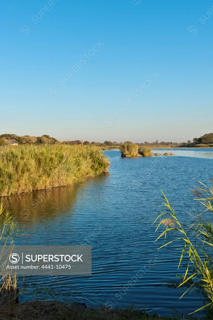 The Sabie River near Lower Sabie Camp. Kruger National Park. Mpumalanga. South Africa