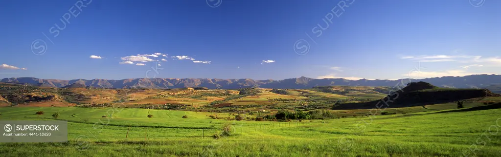Rural scene near Fouriesburg. Free State. South Africa.