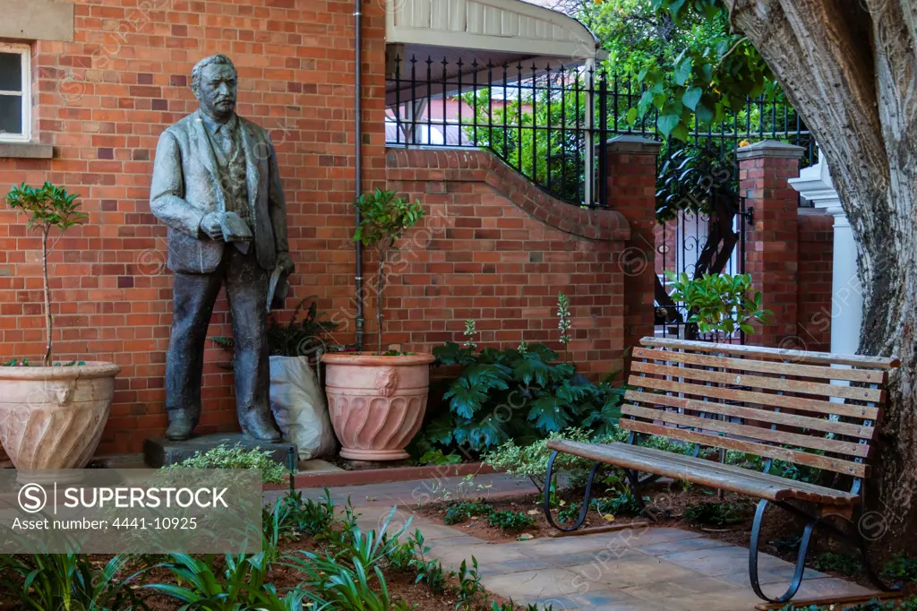 CJ Rhodes statue. Kimberley Club. A national monument since 1984, the Kimberley Club was established in August 1881.