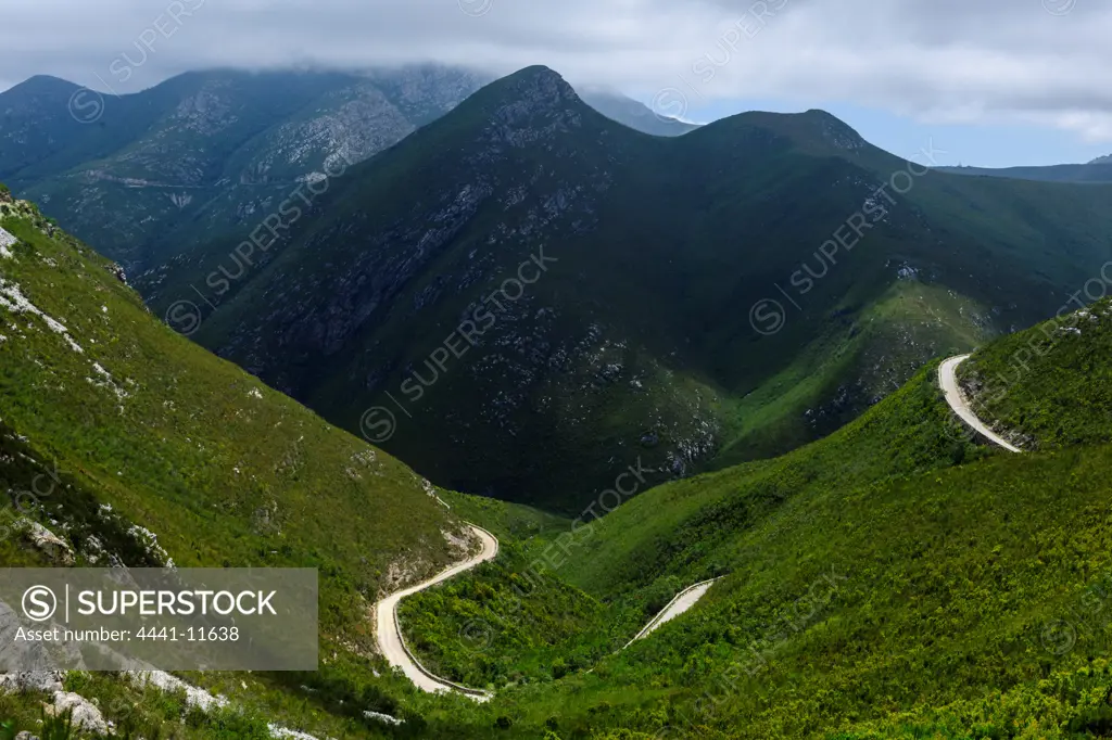 Montagu Pass in the  Outeniqua Mountains between Herold and George. The pass was named after John Montagu, Colonial Secretary of the Cape in the 1840 and built by  a road engineer from Australia named Henry Fancourt White.
