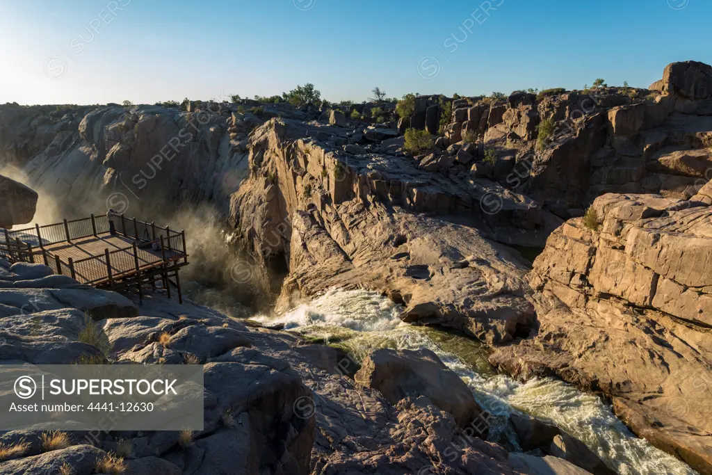 Augrabies Falls on the Orange River. Augrabies National Park. Northern Cape. South Africa.