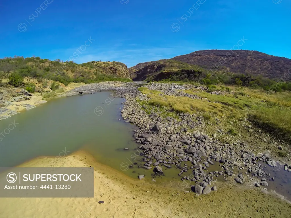 Buffalo River near Elandskraal. KwaZulu Natal. South Africa