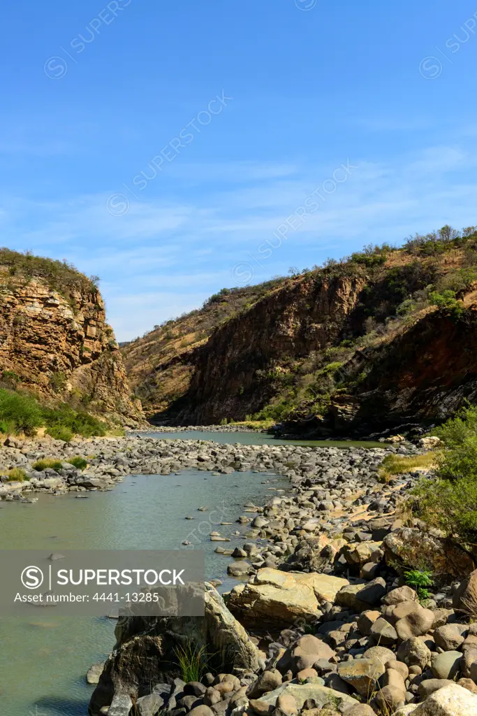 Buffalo River near Elandskraal. KwaZulu Natal. South Africa