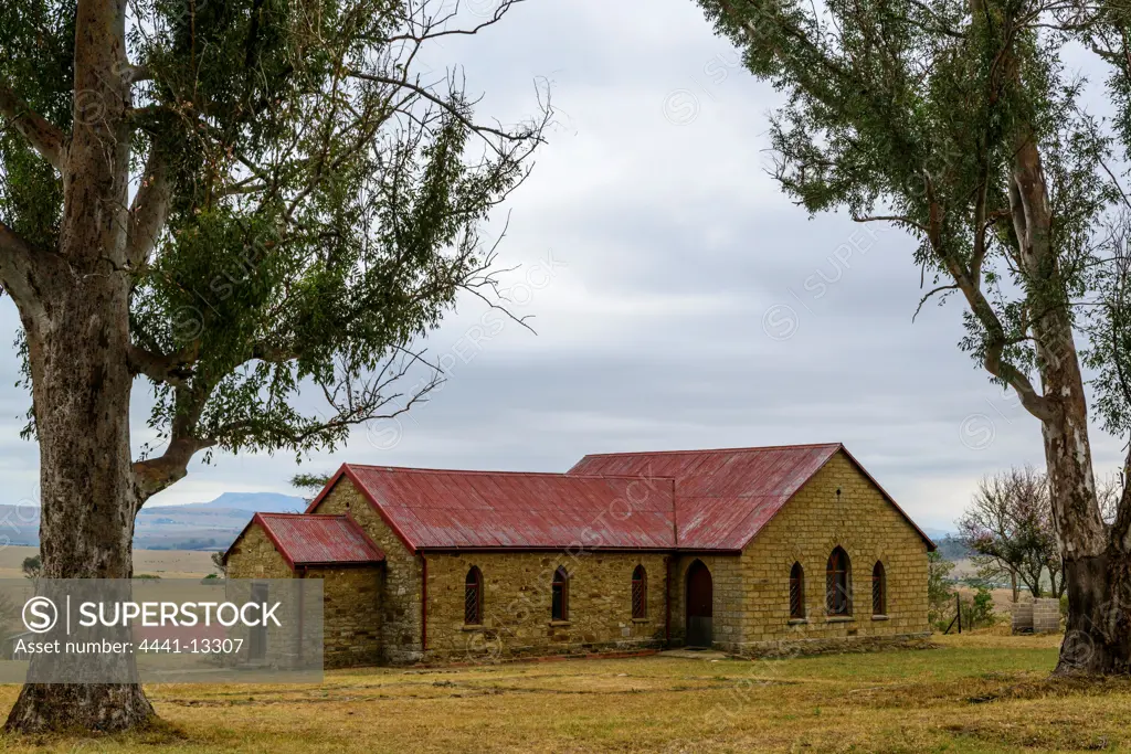 The church at Rorke's (Rorkes) Drift.. KwaZulu Natal. South Africa