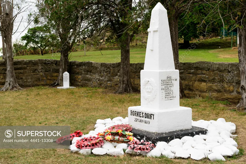 The Memorial to the 24th Regiment at Rorke's Drift. KwaZulu Natal. South Africa
