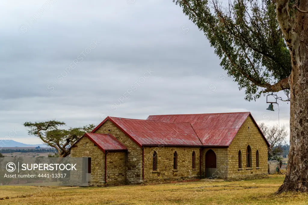 The church at Rorke's (Rorkes) Drift.. KwaZulu Natal. South Africa