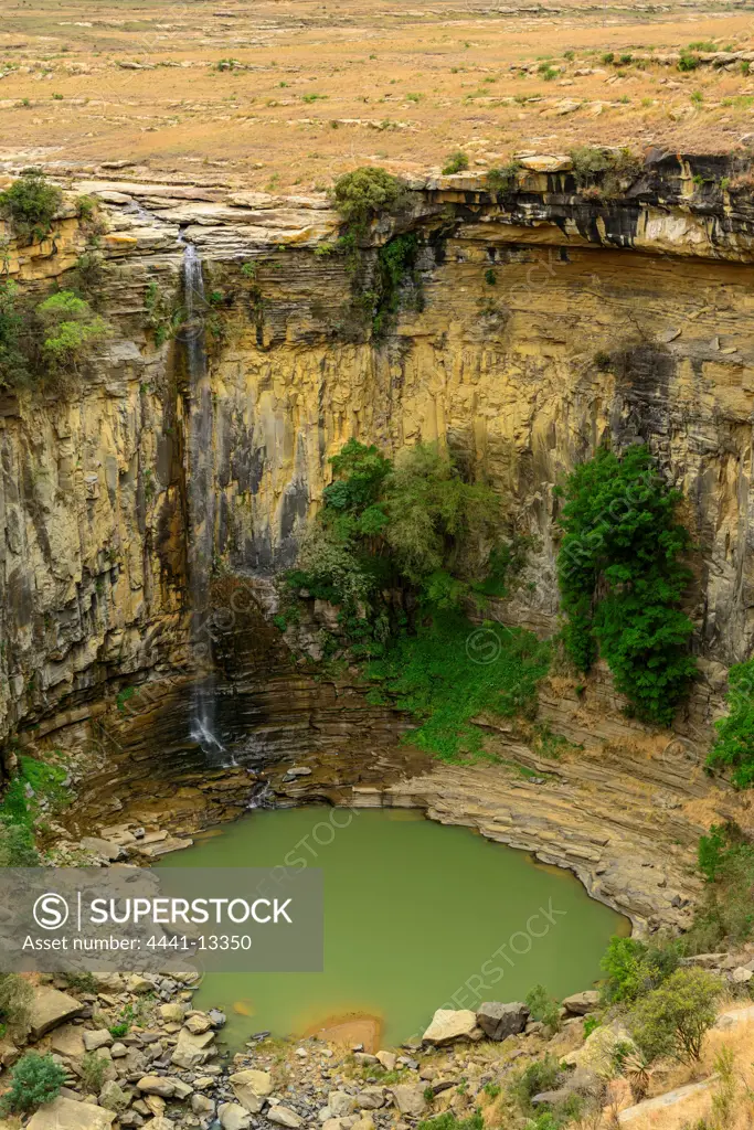The Mangeni Falls near Isandlwana. KwaZulu Natal. South Africa