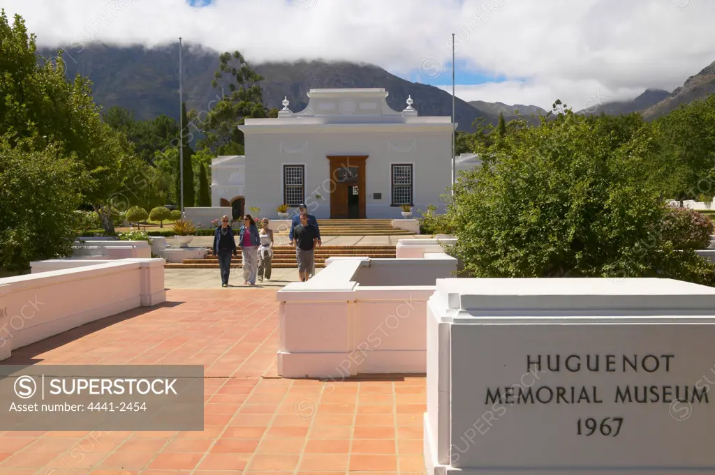 Hugenot Museum. Franschhoek. Western Cape. South Africa