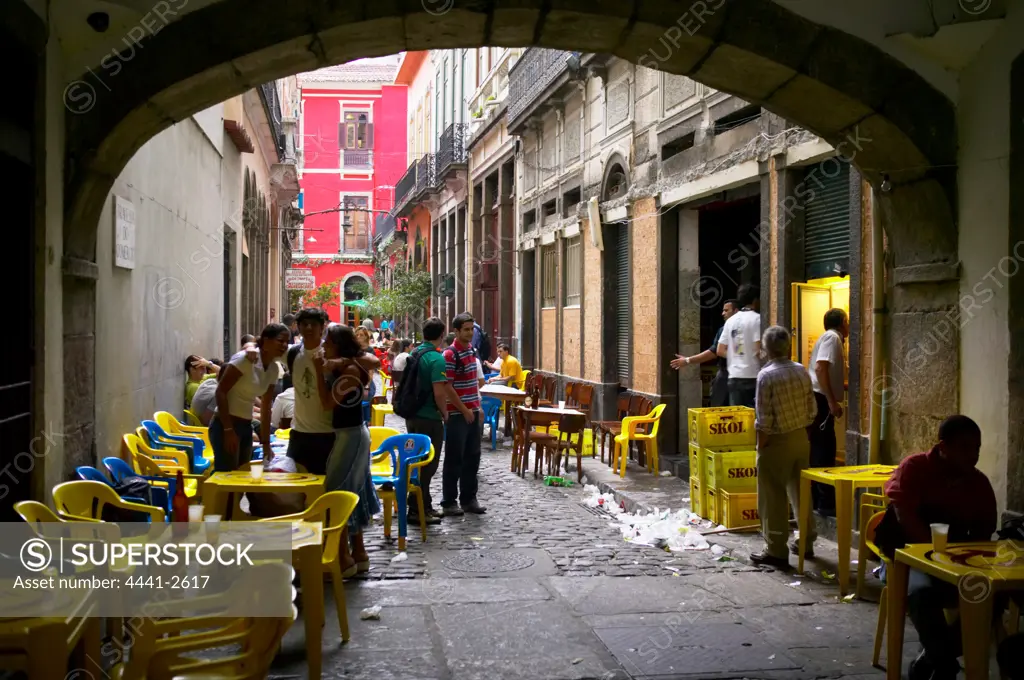 Street Scene. Rio de Janeiro. Brazil