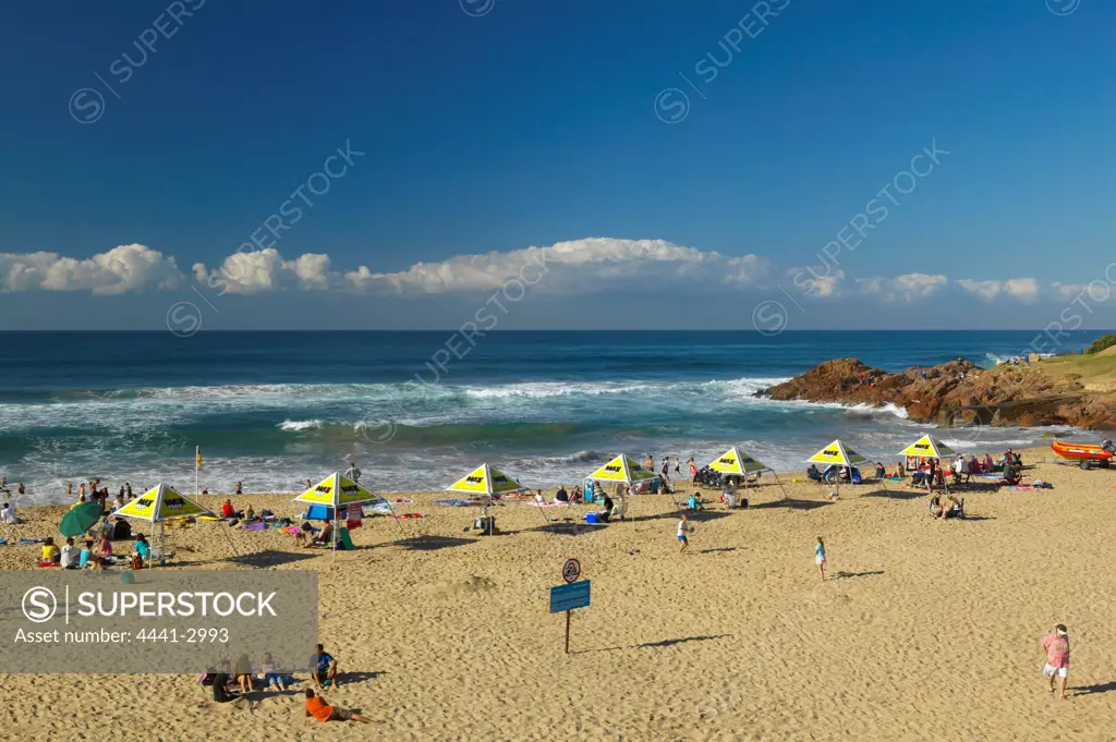 Beach front. Margate. South Coast. KwaZulu-Natal. South Africa.