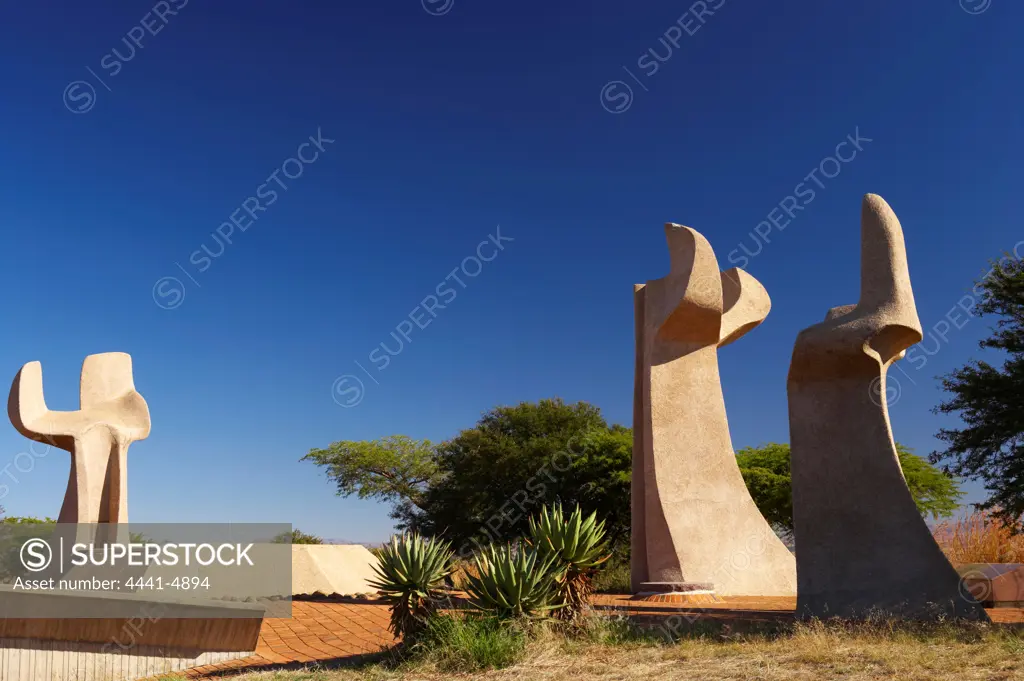 Anglo Boer War memorial to the Boers on Wagon Hill near Ladysmith. kwaZulu-Natal. South Africa