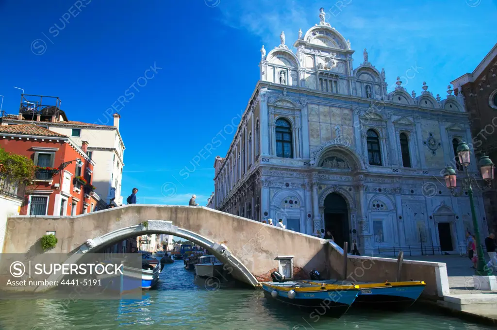 Canal scene. Venice. Italy