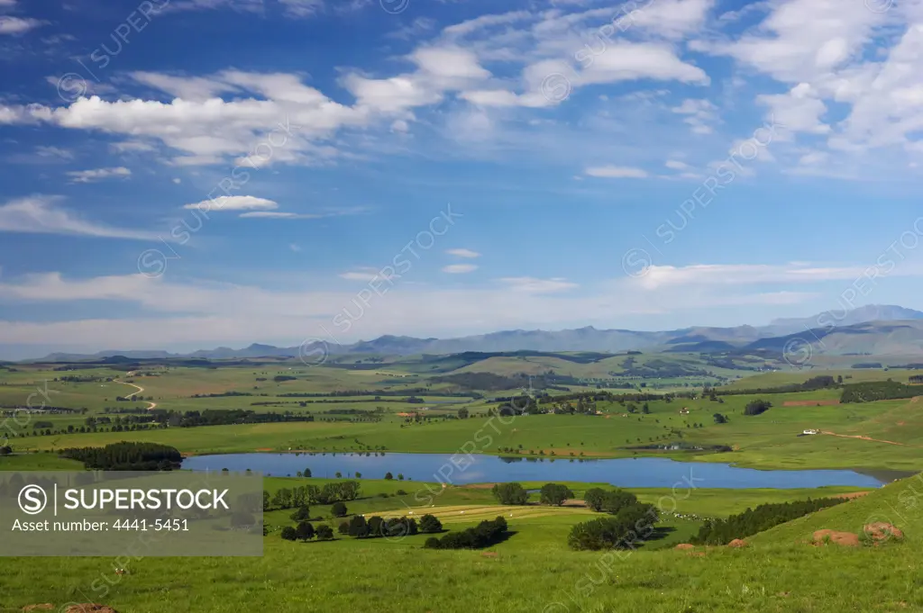 Rural scene near Underberg. KwaZulu Natal. South Africa