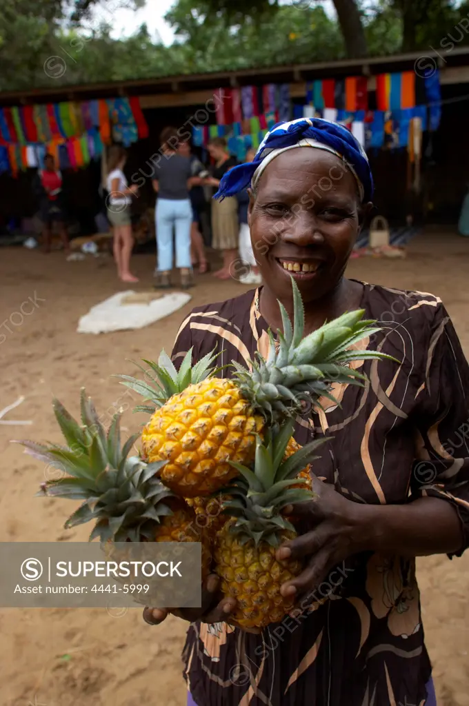 Curio Sellers. Sodwana Bay. Maputaland. KwaZulu Natal. South Africa