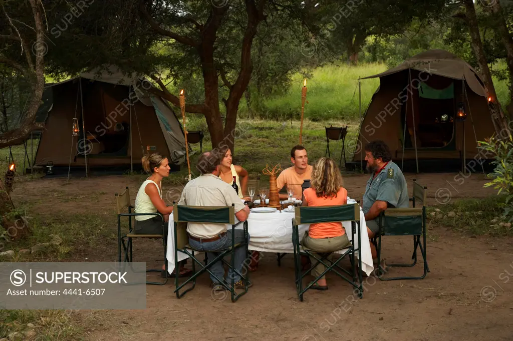 Wolhuter Trail camp. Kruger National Park. Mpumalanga. South Africa.