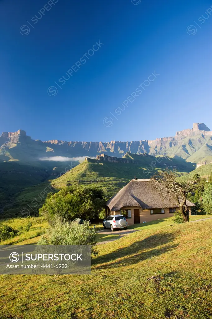 Tendele Camp. Royal Natal National Park. KwaZulu Natal. South Africa.