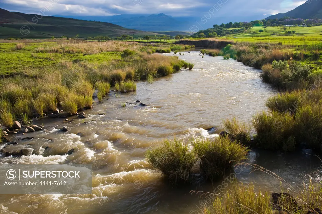 The Tugela River near Royal Natal National Park. Nothern Drakensberg. KwaZulu Natal. South Africa