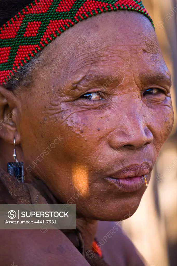 Bushman. Ghanzi.  Botswana