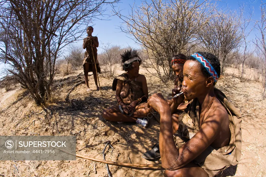 Bushman. Ghanzi.  Botswana