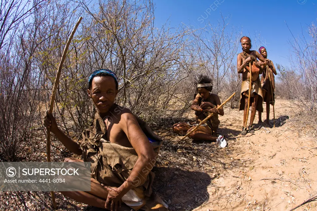 Bushman. Ghanzi.  Botswana