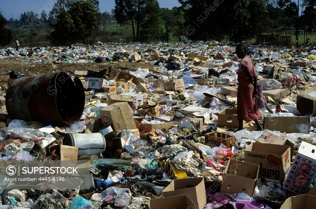 Rubbish dump. Howick. KwaZulu Natal. South Africa