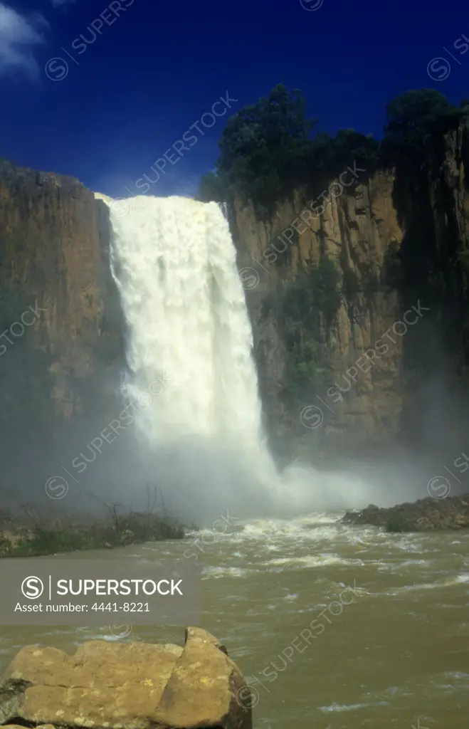 Howick Falls view from bottom. Howick. KwaZulu-Natal. South Africa.
