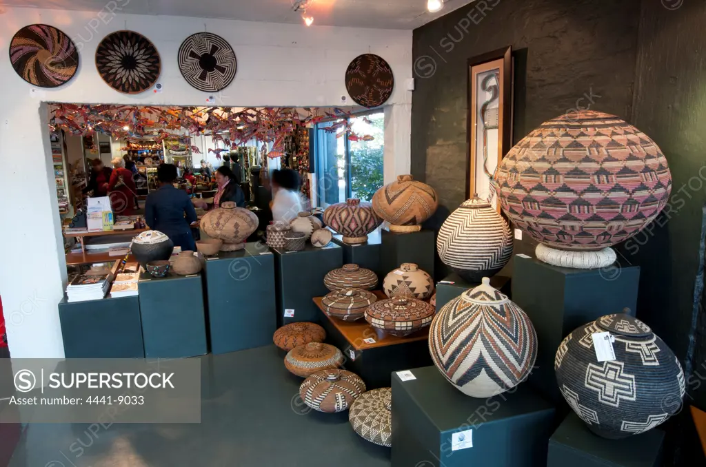 Art artefact and crafts at The African Art Centre. Durban. KwaZulu Natal. South Africa.