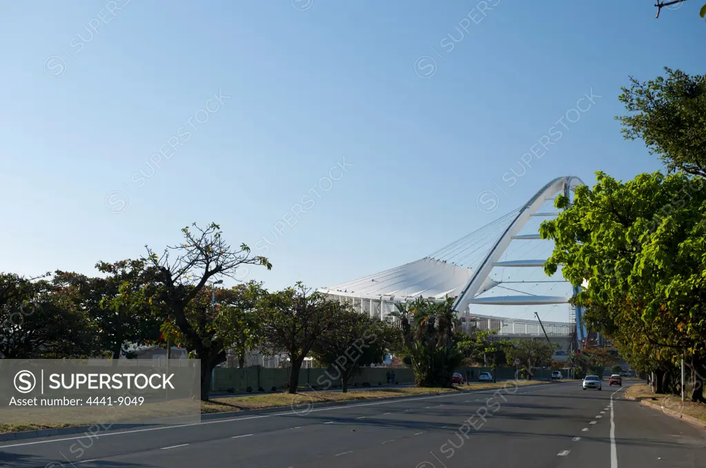 Moses Mabhida Soccer Stadium. Durban. KwaZulu Natal. South Africa.